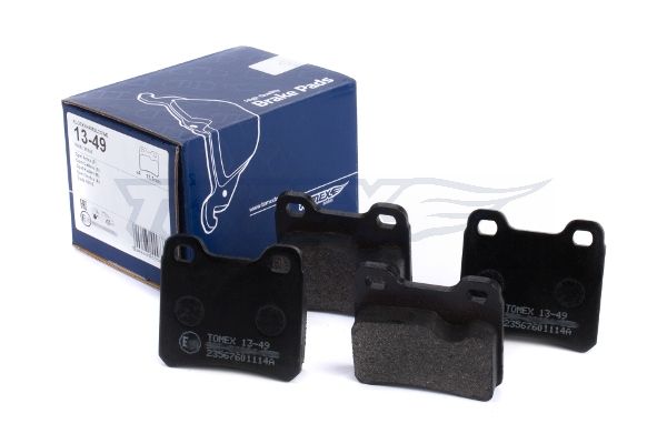 Levně Sada brzdových destiček, kotoučová brzda TOMEX Brakes 13-49