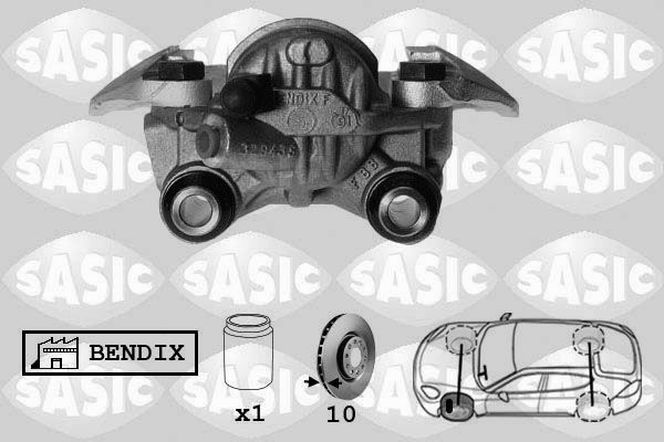 Zacisk hamulca SASIC SCA0034