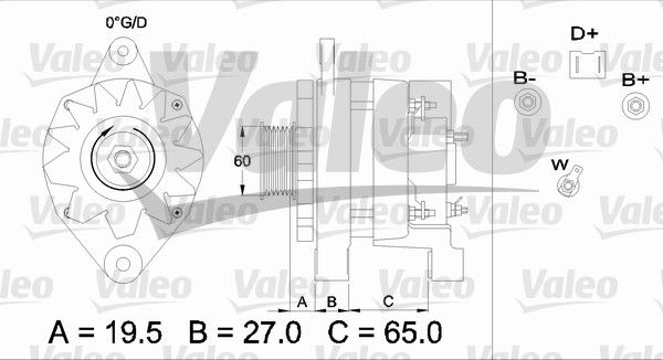 Alternator VALEO 436372