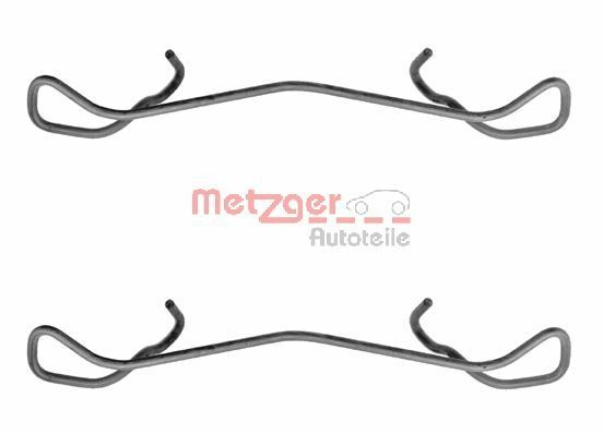 Set accesorii, placute frana METZGER 109-1189