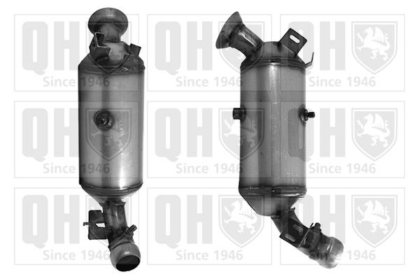 Filtr sadzy / filtr cząstek stałych, układ wydechowy QUINTON HAZELL QDPF11295H
