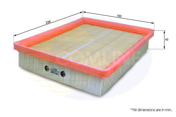 Filtr powietrza COMLINE CHY12205