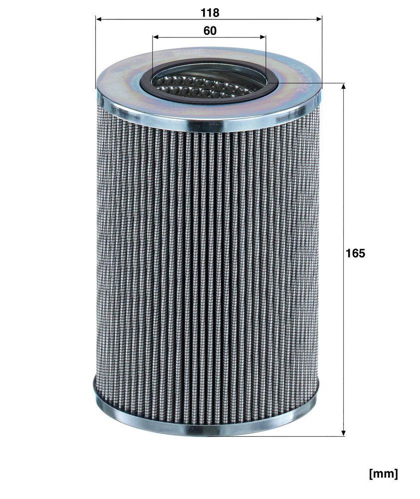 Levně Filtr, pracovní hydraulika MANN-FILTER HD 1258/2