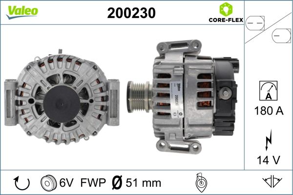 Alternator VALEO 200230