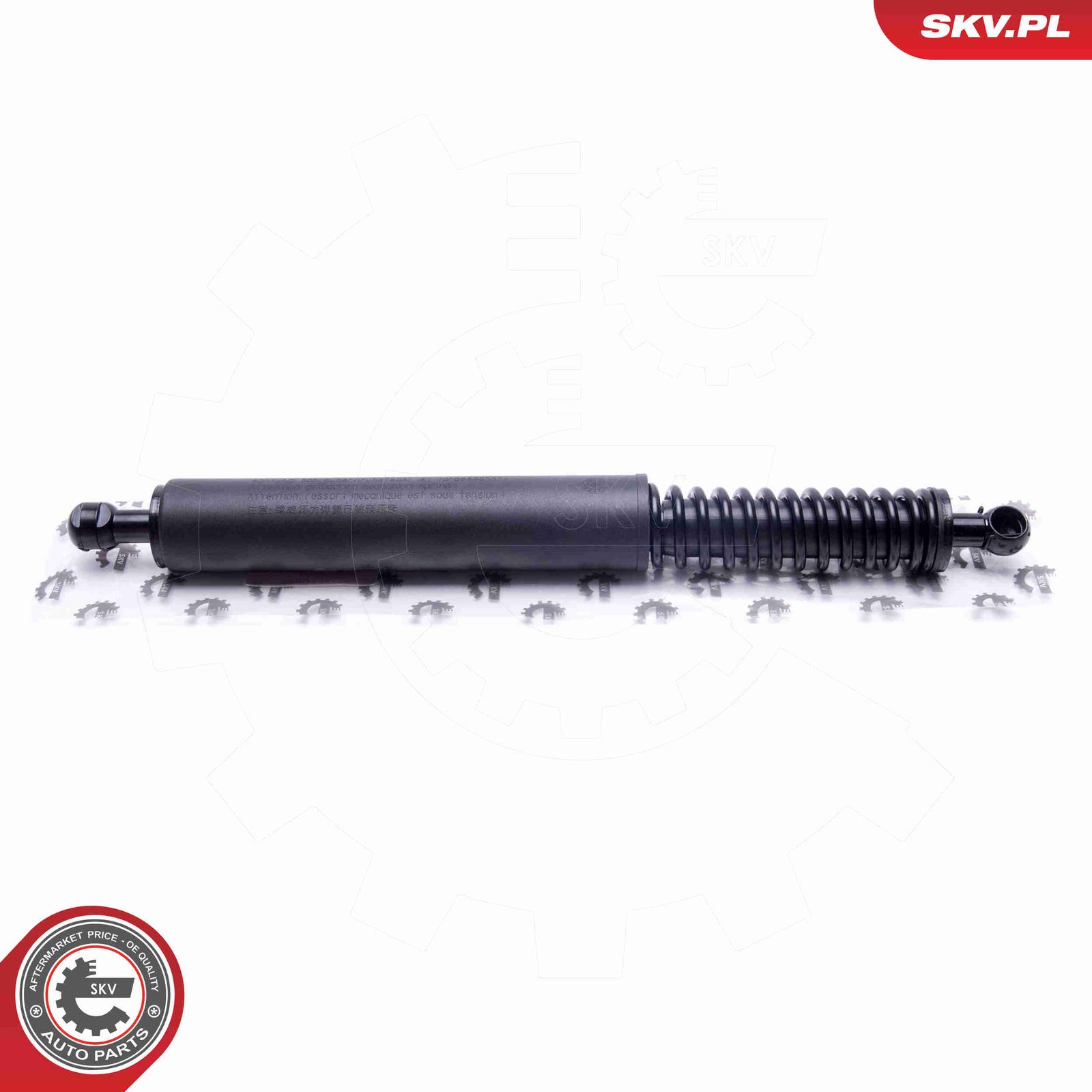 Газовая пружина, крышка багажник