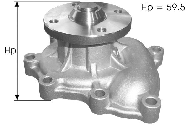 Pompe à eau, refroidissement du moteur