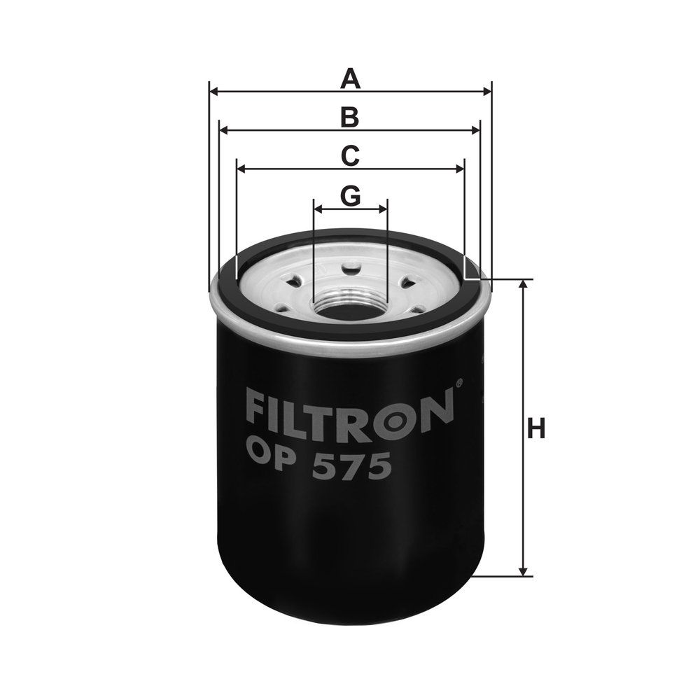 Levně Olejový filtr FILTRON OP 575