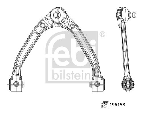 Brat, suspensie roata FEBI BILSTEIN 196158
