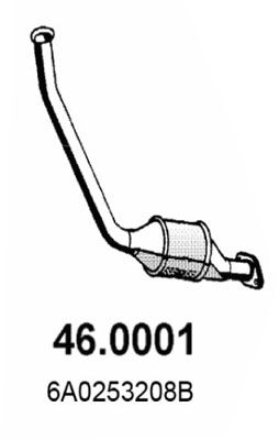 Katalizator ASSO 6A0253208B