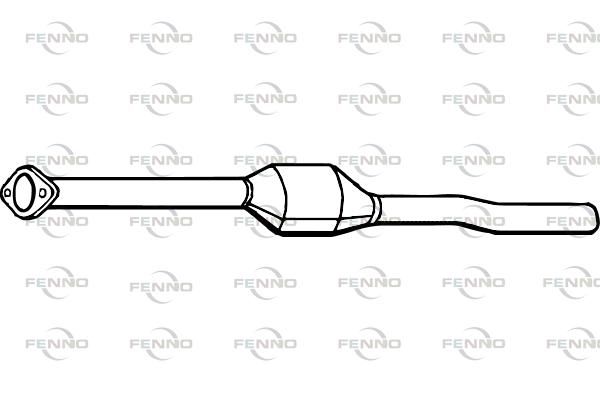 Katalizator FENNO 1K0254401BX