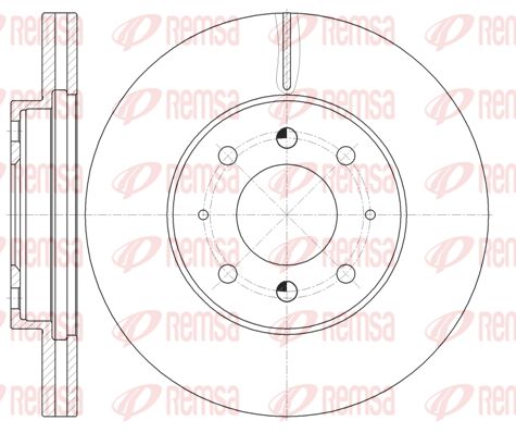 Tarcza hamulcowa KAWE 62032 10