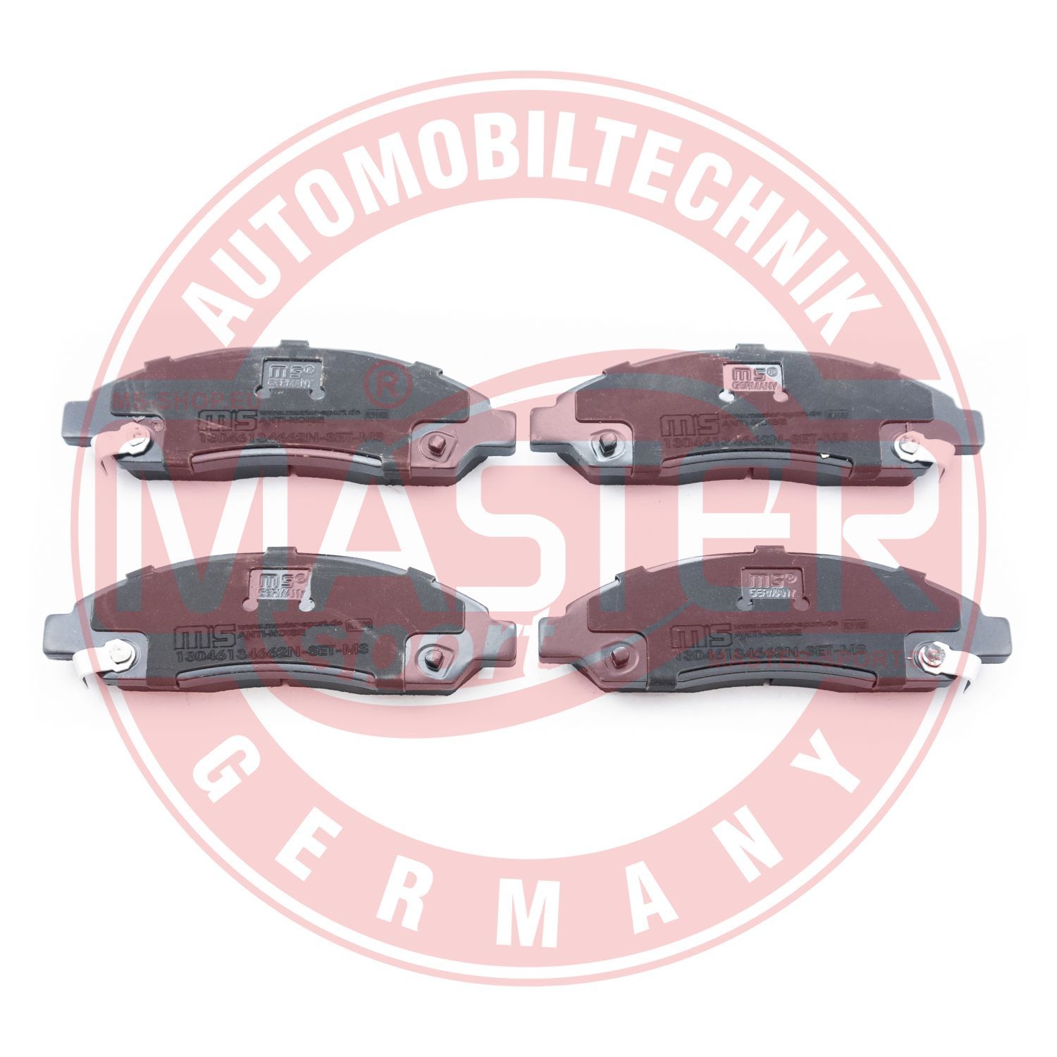 Zestaw klocków hamulcowych, hamulce tarczowe MASTER-SPORT GERMANY 13046134662N-SET-MS