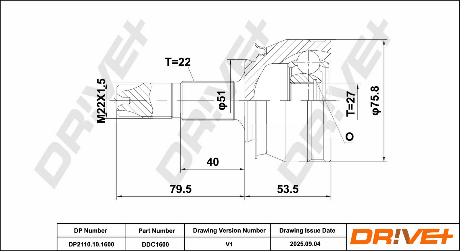 Set articulatie, planetara Dr!ve+ DP2110.10.1600