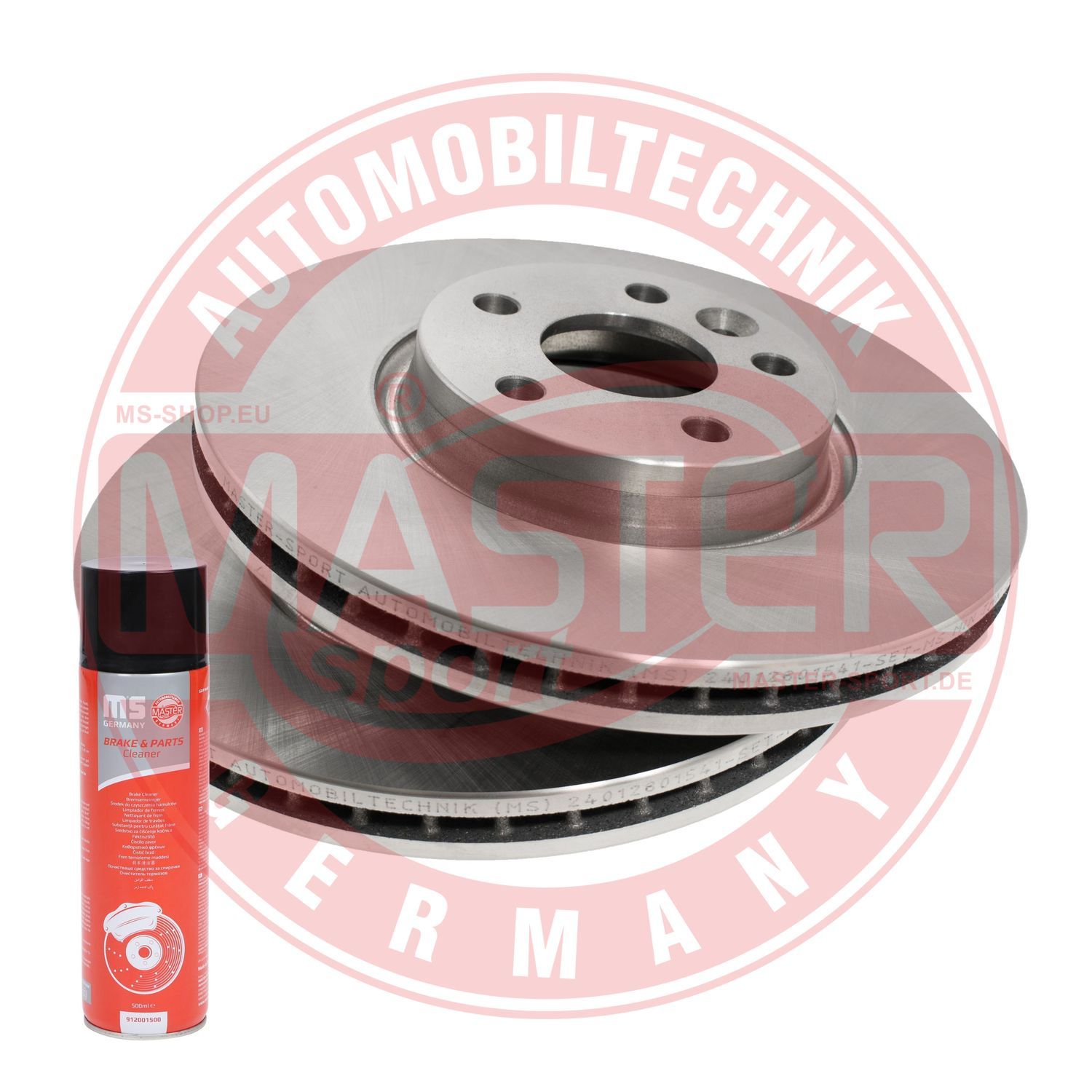 Tarcza hamulcowa MASTER-SPORT GERMANY 24012801541-SET-MSP
