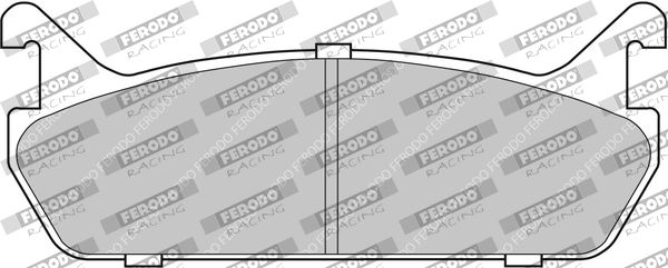 Zestaw klocków hamulcowych, hamulce tarczowe FERODO RACING FDS654
