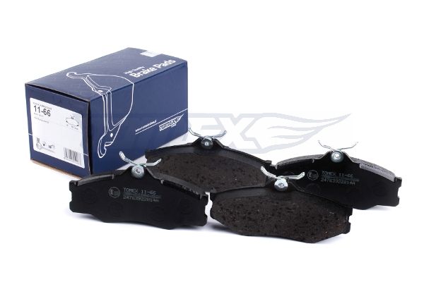 Levně Sada brzdových destiček, kotoučová brzda TOMEX Brakes 11-66