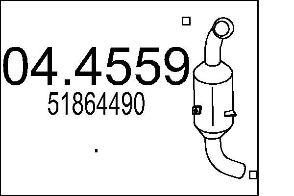 Katalizator MTS 51864490