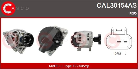 Levně generátor CASCO CAL30154AS