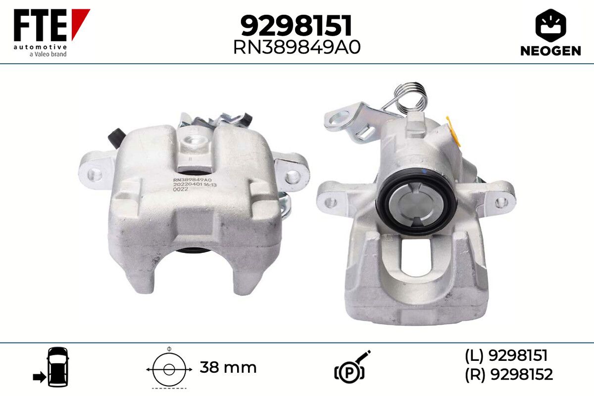 Etrier frana FTE NEOGEN 9298151