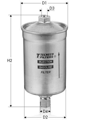 Filtr paliwa TECNECO FILTERS IN96