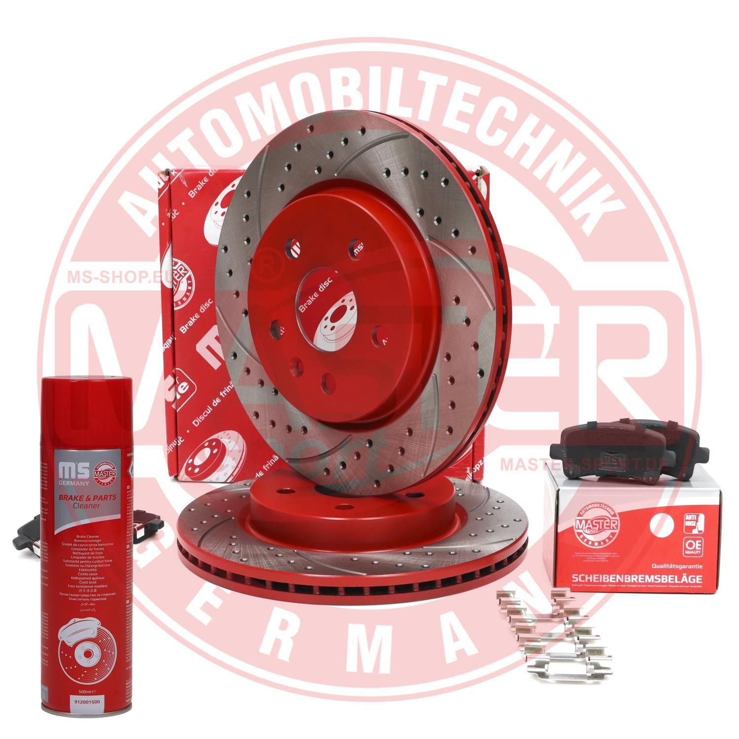 E-shop Sada bŕzd, Kotúčová brzda MASTER-SPORT GERMANY 202321140P