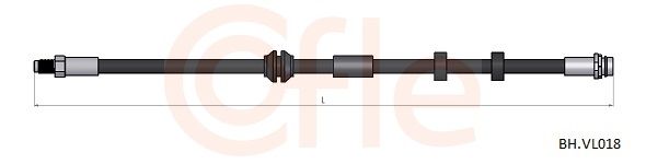 Furtun frana COFLE 92.BH.VL018