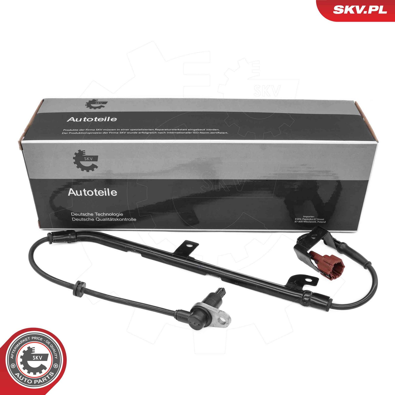 Датчик, частота вращения колеса