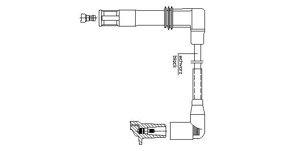 Przewód zapłonowy BREMI 1A13E47