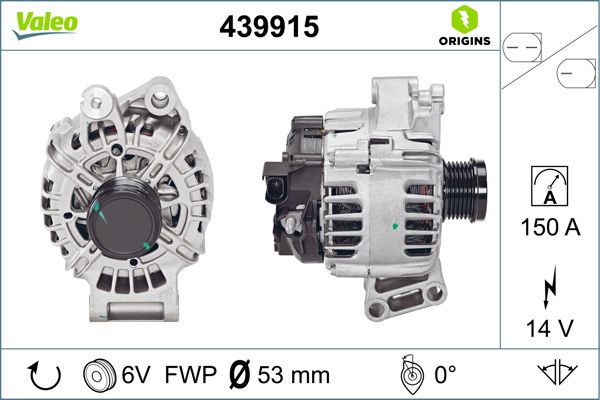 Alternator VALEO 439915