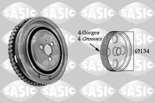 Fulie curea, arbore cotit SASIC 2156050