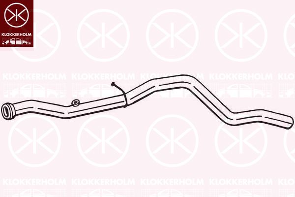 Rura wydechowa KLOKKERHOLM 850-181