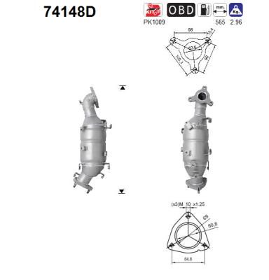 Katalizator AS 208A0EC00F
