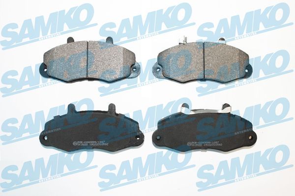 Sada brzdových destiček, kotoučová brzda SAMKO 5SP1059