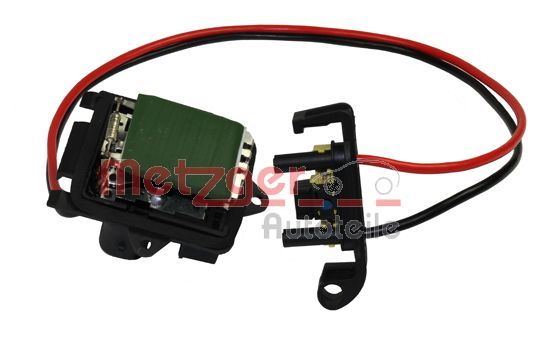 Opornik, wentylator wewnętrzny METZGER AUTOTEILE 0917074
