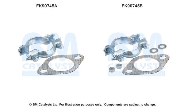 Zestaw montażowy, katalizator BM CATALYSTS FK90745