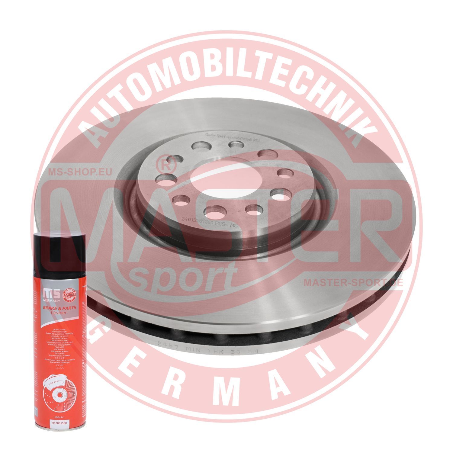 Tarcza hamulcowa MASTER-SPORT GERMANY 24013201261-PCS-MSP