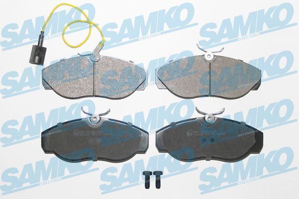 Zestaw klocków hamulcowych, hamulce tarczowe SAMKO 5SP773