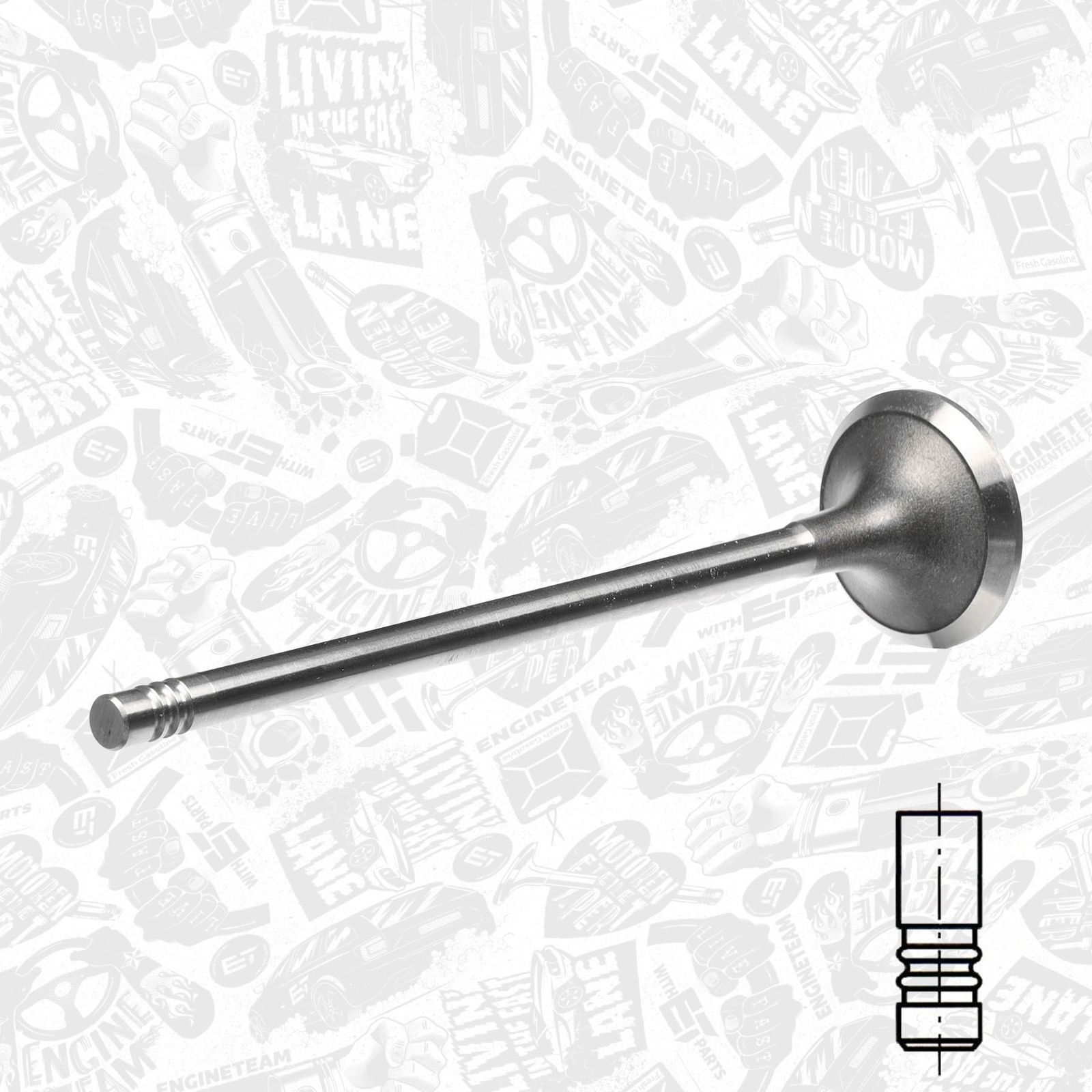 Supapa evacuare ET ENGINETEAM VE0109