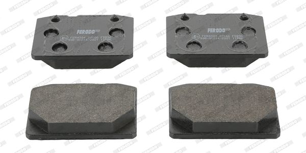 Zestaw klocków hamulcowych, hamulce tarczowe FERODO FDB96