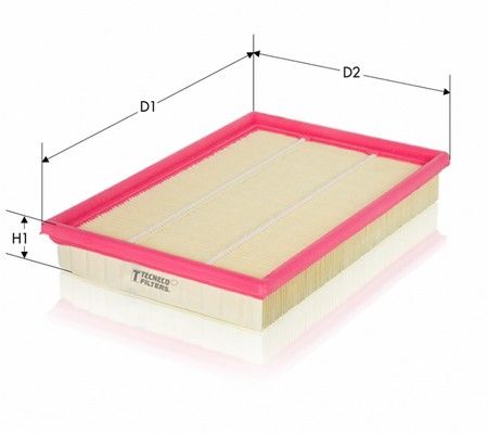 Filtr powietrza TECNECO FILTERS AR1662PM