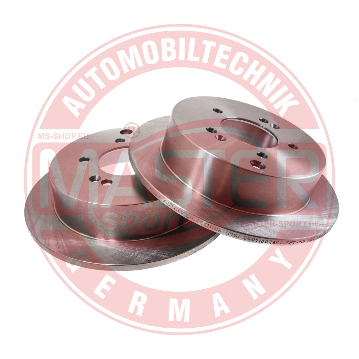 Tarcza hamulcowa MASTER-SPORT GERMANY 24011002861-SET-MS