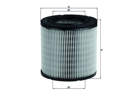 Vzduchový filtr MAHLE LX 249