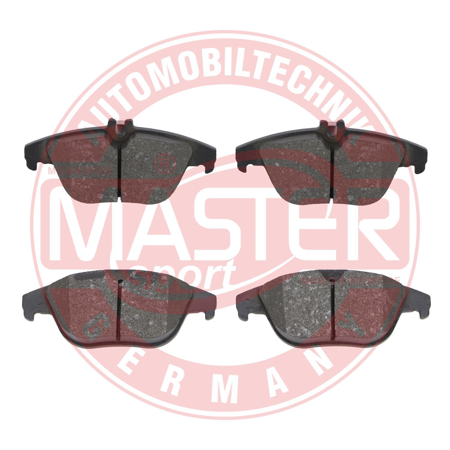 Zestaw klocków hamulcowych, hamulce tarczowe MASTER-SPORT GERMANY 13046072442N-SET-MS