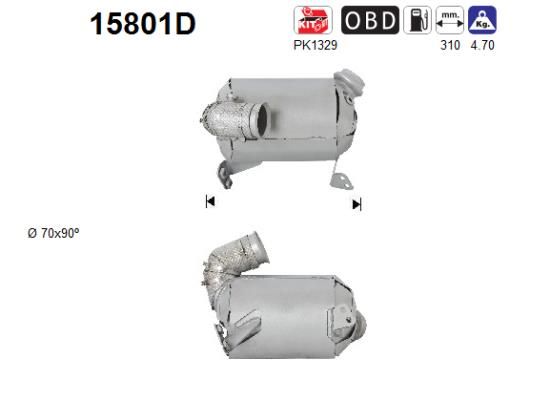 Katalizator AS 15801D