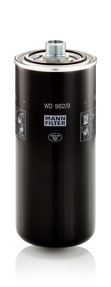 Oliefilter MANN-FILTER WD 962/9