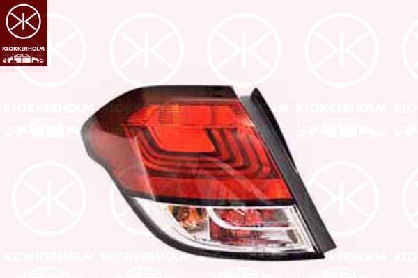 Lampa tylna zespolona KLOKKERHOLM 05390706A1