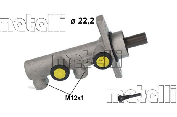 Pompa centrala, frana METELLI 05-1230