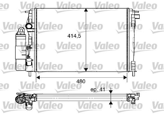Moduł chłodzący VALEO 733075