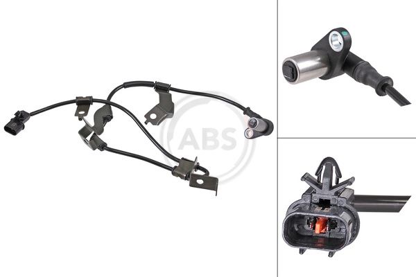 Датчик, частота вращения колеса