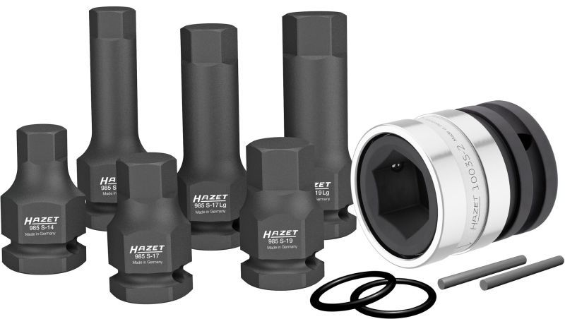 Set capete chei tubulare impact HAZET 985S/11